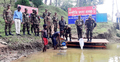 খাগড়াছড়িতে সম্প্রীতি মৎস্য প্রকল্পে মাছের পোনা অবমুক্ত