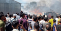 এবার কোনাবাড়িতে ঝুটের গুদামে আগুন