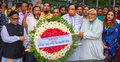 বঙ্গবন্ধুর প্রতিকৃতিতে কুমিল্লা সিটি মেয়রের শ্রদ্ধা