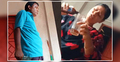গ্লাসে ফেনসিডিল ঢেলে দিচ্ছেন স্ত্রী, টাকা হাতে ইউপি মেম্বার