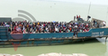 ঘাটে এসে আটকা পড়ল হাজারো যাত্রী, বাধ্য হয়ে ছাড়ল ফেরি