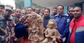 মাটি খুঁড়তে গিয়ে মিললো পৌনে ২ কোটি টাকার মূর্তি