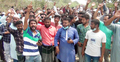 পদ্মা সেতুর রেল সংযোগ প্রকল্পে ক্ষতিগ্রস্তদের বিক্ষোভ