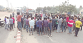 ছাত্রলীগের পদবঞ্চিতদের মহাসড়ক অবরোধ