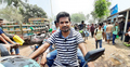 ভোগান্তি কমাতে মোটরসাইকেলে ঢাকা থেকে গ্রামে
