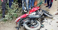 দুই মোটরসাইকেলের সংঘর্ষে প্রাণ গেল যুবকের