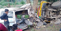 নাটোরে ট্রাক-মাইক্রোবাস সংঘর্ষে নিহত ২