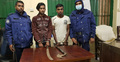 নোয়াখালীতে দেশীয় অস্ত্রসহ দুই যুবক আটক