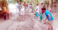 জনপ্রতিনিধিদের বলে ২৫ বছরেও হয়নি কাজ, সড়ক সংস্কার গ্রামবাসীর
