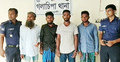 পটুয়াখালীতে হত্যা মামলার ৫ আসামি গ্রেফতার