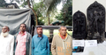 চার কোটি টাকা মূল্যের কষ্টিপাথরের মূর্তিসহ গ্রেফতার ৪