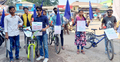 কোচিং বাণিজ্য বন্ধের দাবিতে ছাত্র ইউনিয়নের সাইকেল র‌্যালি