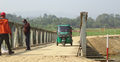 সেনাবাহিনীর বিকল্প সেতুতে যান চলাচল শুরু