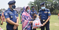 ভোলায় হরিজন সম্প্রদায়ের মাঝে পুলিশের মানবিক সহায়তা বিতরণ