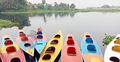 সাভারে জনপ্রিয় হচ্ছে ‘কায়াকিং’