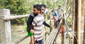 বাঁশের সাঁকোই ভরসা ৩ হাজার মানুষের