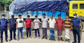 ছিনতাই হওয়া ভুসিভর্তি ট্রাকসহ ৭ ডাকাত গ্রেফতার