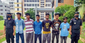 সোনারগাঁয়ে অস্ত্র-ককটেলসহ ৬ যুবক আটক