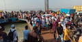 শিমুলিয়া ঘাটে ঢাকামুখী যাত্রীদের ঢল