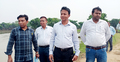 ভেঙে যাওয়া নজরখালি বাঁধ পরিদর্শন করলেন ডিসি