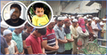 গুলিবিদ্ধ চোখ নিয়েই শিশু তাসপিয়ার জানাজা পড়ালেন বাবা