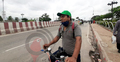 ‘জীবিকার তাগিদে’ যশোর থেকে সাইকেলে ঢাকায়