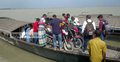 কুড়িগ্রামে বিধিনিষেধে দ্বিগুণ ভাড়ায় চলছে নৌকা