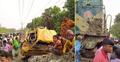 রাজবাড়ীতে ট্রেন-ডাম্প ট্রাকের সংঘর্ষে দুইজন নিহত