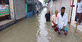 বাগেরহাটে নিম্নাঞ্চল প্লাবিত, বিপর্যস্ত জনজীবন