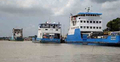 কাঁঠালবাড়ী রুটে ফেরি চলাচল বন্ধ