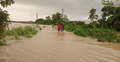 ডুবে গেছে সুনামগঞ্জ-তাহিরপুর সড়ক, ভোগান্তিতে ৫০ হাজার মানুষ