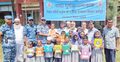 ফেনীতে বিনামূল্যে বই ও পানির পাম্প দিলো বিমান বাহিনী