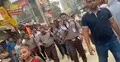 চাঁদা না দিতে পুলিশের মাইকিং, সঙ্গে ছিলেন হাতকড়াসহ ‘চাঁদাবাজ’