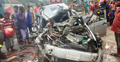 গাইবান্ধায় বাস-প্রাইভেটকার সংঘর্ষে চালকসহ নিহত ২