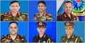 দুই লেফটেন্যান্ট জেনারেলসহ সেনাবাহিনীর আরও ৬ উচ্চ পদে রদবদল