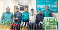 উত্তরায় বিদেশি মদসহ দুই কারবারি গ্রেফতার