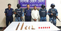 বোমা ও দেশীয় অস্ত্রসহ আওয়ামী লীগ নেতা আটক