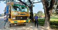 সোনা মসজিদ বন্দরের পণ্যবাহী ট্রাক বের হচ্ছে পুলিশ-বিজিবির পাহারায়