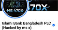 ইসলামী ব্যাংকের ফেসবুক পেজ হ্যাকড, ওয়েবসাইটে হামলার হুমকি