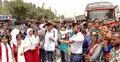 বরিশালে নিরাপদ মহাসড়কের দাবিতে সড়ক অবরোধ করে বিক্ষোভ