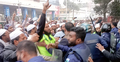 ইসলামী আন্দোলনের মিছিলে পুলিশের বাধা