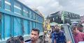 বাস-ট্রাক মুখোমুখি সংঘর্ষ, ঢাকা-সিলেট মহাসড়কে ৫ কিলোমিটার যানজট