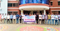 ভাসানী বিশ্ববিদ্যালয়ে ছাত্র সংসদ নির্বাচন দাবিতে মানববন্ধন
