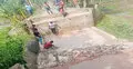 বালুবাহী ট্রাকের ভারে সেতু ধসে যোগাযোগ বিচ্ছিন্ন, দুর্ভোগে স্থানীয়রা