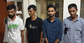 ভৈরবে দেশীয় অস্ত্রসহ ৪ ছিনতাইকারী আটক