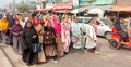 ভৈরবে মহিলা আওয়ামী লীগের অবরোধ বিরোধী মিছিল