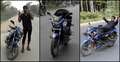 বাইক স্টান্টে মানুষকে মুগ্ধ করেন ভোলার ইমন