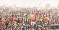 পশ্চিমবঙ্গে বিজেপি ১৬৫ আসনে এগিয়ে, তৃণমূল ১১৭