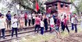 মৌলভীবাজারে ৮ দফা দাবিতে রেলপথ অবরোধ