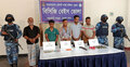 অস্ত্র-ইয়াবাসহ বিএন‌পির ৫ নেতাকর্মী আটক